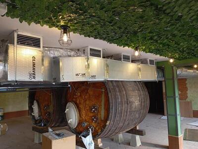 Imagen de instalación de Sistema HVAC en local comercial en Asturias